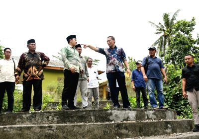 Wakil Bupati ‘Turun Tangan’ Revitalisasi Total Pasar Kuliner Kelayu Jorong