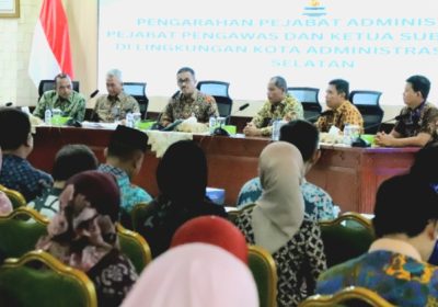 Pengarahan Pejabat Baru di Jakarta Selatan Harus Sigap Menghadapi Potensi Bencana
