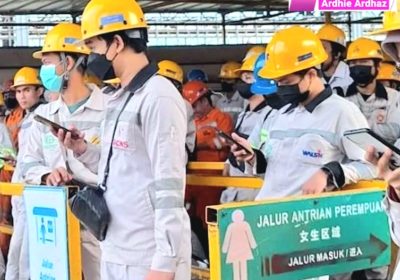 Terbongkar Jumlah TKA China di PT IMIP Morowali Setara Warga Satu Kecamatan