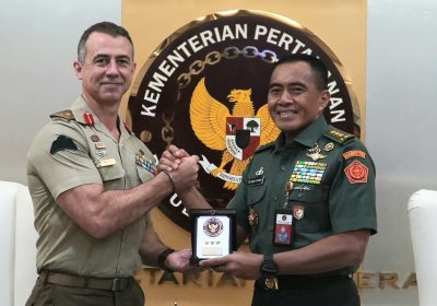 Sekjen Kemhan Terima Kunjungan Komandan Operasi Khusus Australia