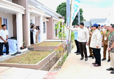 Presiden Prabowo Akad Massal 50.030 Rumah KPR dan Serah Terima Kunci di Banten