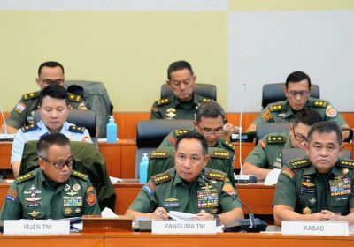 187 Perwira Tinggi Dimutasi Panglima TNI Jenderal Agus Subiyanto
