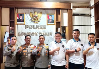 Lapas Selong Perkuat Sinergi Pengamanan Jelang Nataru Kunjungi Polres Lotim