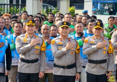 Libatkan Ojol Menjaga Kamtibmas Kapolda Metro  Apresiasi Polres Metro Tangkot