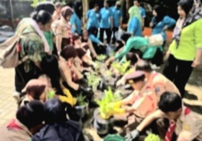 Ribuan Peserta Didik Gelar Kegiatan Urban Sustainability Education di Ocean Ecopark Ancol