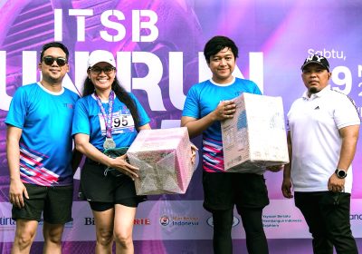 ITSB dan Kota Deltamas Gelar Fun Run 2025, 300 Pelari Ramaikan Kampus Bernuansa Korea di Cikarang