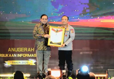 Terima Penghargaan KIP 2025, Polri Komitmen Transparansi dan Akuntabilitas Publik