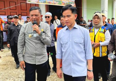 Wapres Gibran Pantau Korban Banjir Gayo Lues Aceh