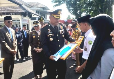 Upacara Memperingati Tiga Agenda Nasional di Pendopo Ciamis