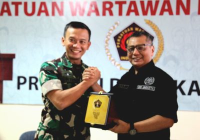 Kunjungi PWI Jaya, Kapendam Jaya Ajak Pers Menghadirkan Informasi Konstruktif
