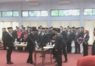 Penghujung Tahun Pengukuhan 120 Pejabat di Ruang Lingkup Pemkab Ciamis