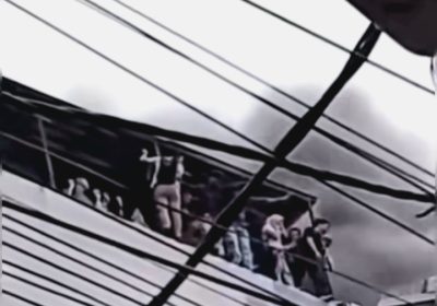 Gedung 7 Lantai di Kemayoran Terbakar Diduga Api Berasal dari Drone Meledak