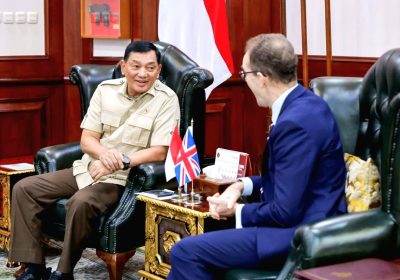 Menhan Terima Duta Besar Inggris Bahas Kunjungan Presiden Republik Indonesia ke Inggris