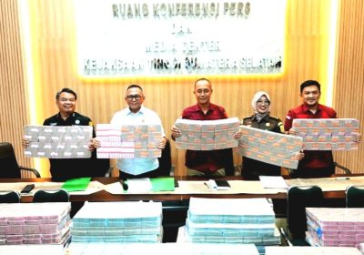 Kejati Sumsel Ungkap Tersangka EH  Korupsi KUR Senilai Rp11,5 Miliar