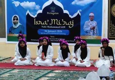 Masjid Syekh Yusuf Lakiung Gelar Israj’ Mi’raj Berjalan Tertib dan Sukses