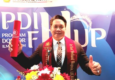 Yusof Ferdinand Raih Gelar Doktor Bidang Hukum dengan Predikat Cumlaude