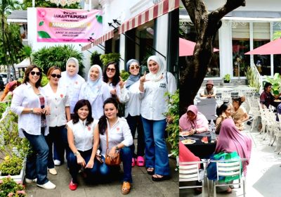 Ketua PPLIPI Jakpus Angelique Verina Layani Seratusan Warga Kurang Mampu