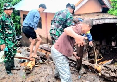 16 Orang Meninggal Dunia Banjir Bandang Landa Kabupaten Kepulauan Sitaro Provinsi Sulawesi Utara