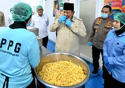 Presiden Prabowo Resmikan 1.072 SPPG dan 18 Gudang Ketahanan Pangan dan Groundbreaking 107 SPPG Polri