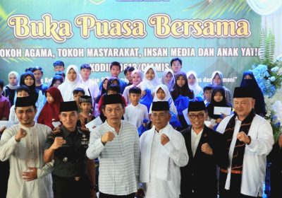 Sinergi Tanpa Batas: Kodim 0613/Ciamis dan Gandara Grup Gelar Buka Bersama Ribuan Warga