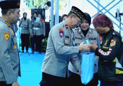 Pererat Sinergi Kamtibmas Polda Metro Gelar Buka Puasa Bersama Driver Ojek Online