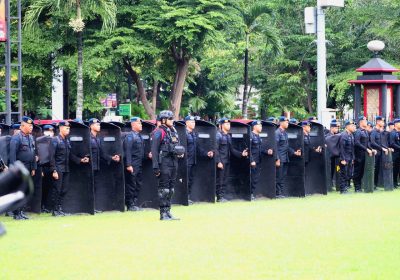 Pastikan Keamanan Masyarakat, Satbrimob Polda Jateng Gelar Apel Kesiapsiagaan dan Pengecekan Alutsista​