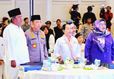 Kapolri Tekankan Jaga Persatuan dan Kamtibmas saat Buka Puasa Bareng KSBSI