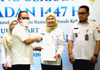 Ali Murtadho Memberikan Apresiasi Kepada PLN  UID Jakarta Raya dan Baznas Bazis Jakarta Selatan