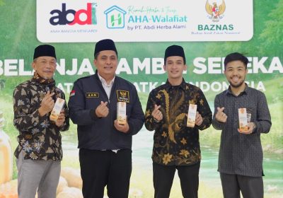 Peduli Kemanusiaan, Baznas RI dan PT Abdi Herba Alami Jalin Kerja Sama Program Sedekah Produk