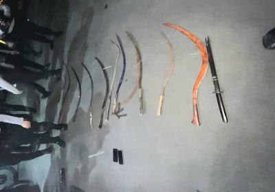 Hendak Tawuran 4 Remaja dan 12 Sajam  Diamankan Tim Patroli Perintis PMJ