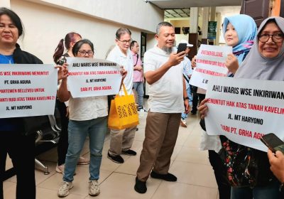 Unjuk Rasa di Apartemen Bellevue Tebet,  Ahli Waris Tuntut  Ganti Rugi