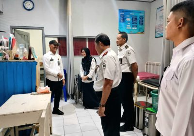 Kabid P2KI Kanwil Ditjenpas Jateng Tinjau Layanan dan Pembinaan di Lapas Pati