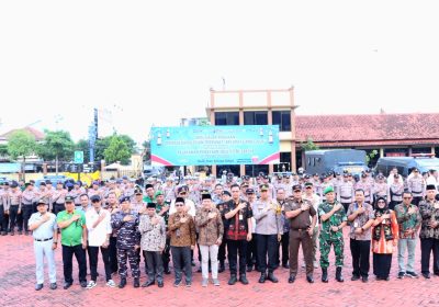 Polres Jepara Apel Gelar Pasukan Operasi Ketupat 2026 untuk Pelayanan Idul Fitri 1447 H
