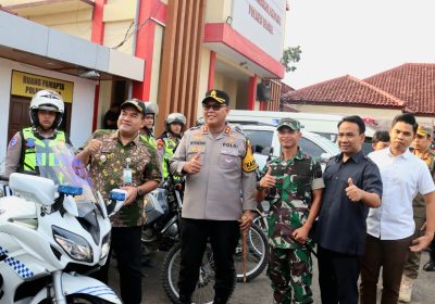 Amankan Mudik Lebaran 2026, Polres Blora Siagakan Personel Gabungan pada Apel Gelar Pasukan Ketupat Candi