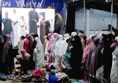 Malam 27 Ramadan Penuh Berkah, Ribuan Jamaah Padati Majelis Habib Usman Bin Yahya di Puncak Bogor