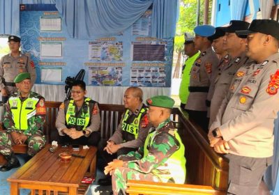 Kapolsek Cihaurbeuti Menyebut Arus Mudik Menuju Ciamis Padat Ramai Lancar