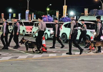 Perketat Pengamanan Arus Mudik Lebaran, Polda Banten Terjunkan K9 dan X-Ray di Pelabuhan Merak
