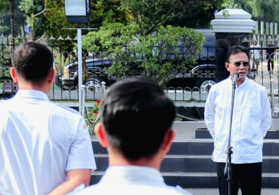 Pasca Idul Fitri Hari Pertama Kerja Bupati Herdiat Ajak ASN Tetap Solid