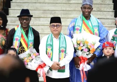 Perkuat Kerjasama Dua Wali Kota Kamerun Kunjungi Jakarta Selatan