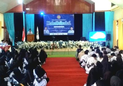 Halal Bihalal PGRI Panumbangan: Yudi Herdiana Tekankan Peningkatan Mutu Pendidikan