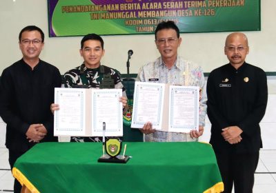 TMMD ke-126 Tuntas Bupati Ciamis Apresiasi Sinergi TNI dan Masyarakat