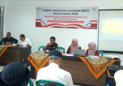 Rapat Tahunan Buku 2025 KDMP Sukahaji Koperasi Bangkit Ekonomi Maju