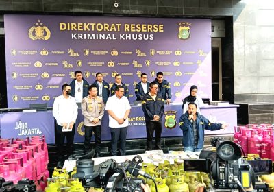 Praktik Pengoplosan LPG di Enam Lokasi , Polda Metro  Sita Ribuan Tabung Gas