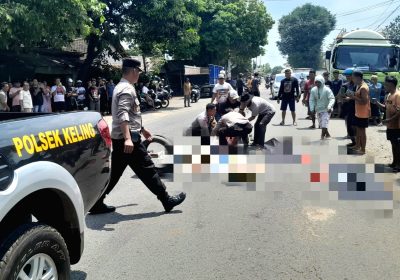 Respons Cepat Polsek Keling Tangani Kecelakaan Maut di Jalur Jlegong