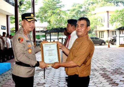 Warga Bantu Polisi Ungkap Narkoba Polres Jakpus Beri Penghargaan