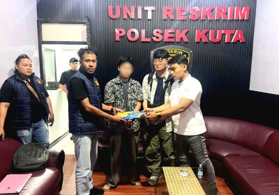 Kabur ke Bali WNA Korea Pelaku Kekerasan Seksual di Gili Trawangan Dibekuk