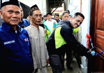 PMI Jakarta Selatan Melakukan Bedah Rumah Layak Huni di Pasar Minggu