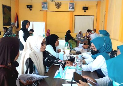 Sasaran 135 Orang Skrining Sistematis Tuberkulosis di Desa  Ciomas Cegah Penularan