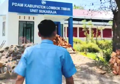 Bupati Bangun Kantor Unit Sukaraja Direktur PDAM Ucapkan Terimakasih