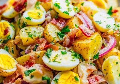 Salad Kentang Telur Spesial